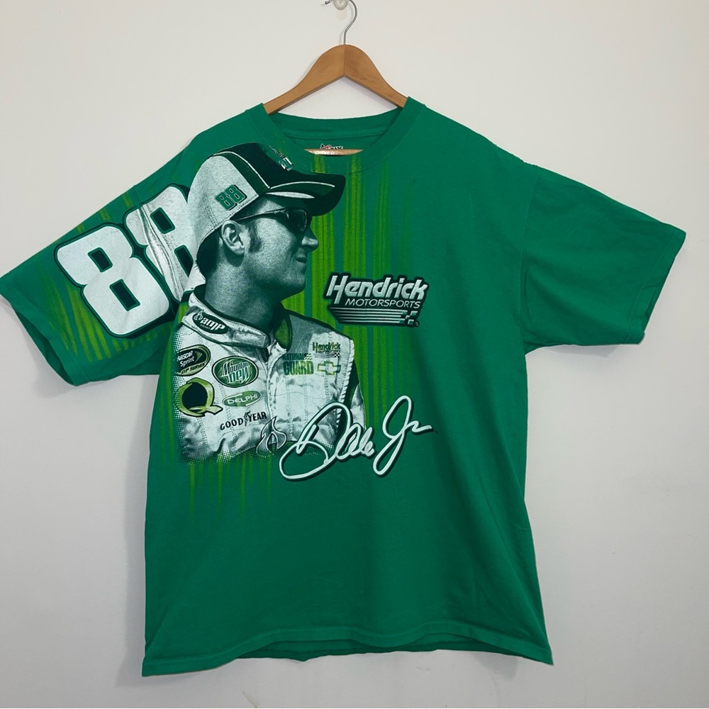 Dale Earnhardt Jr Chase Authentic’s double sided graphic tee